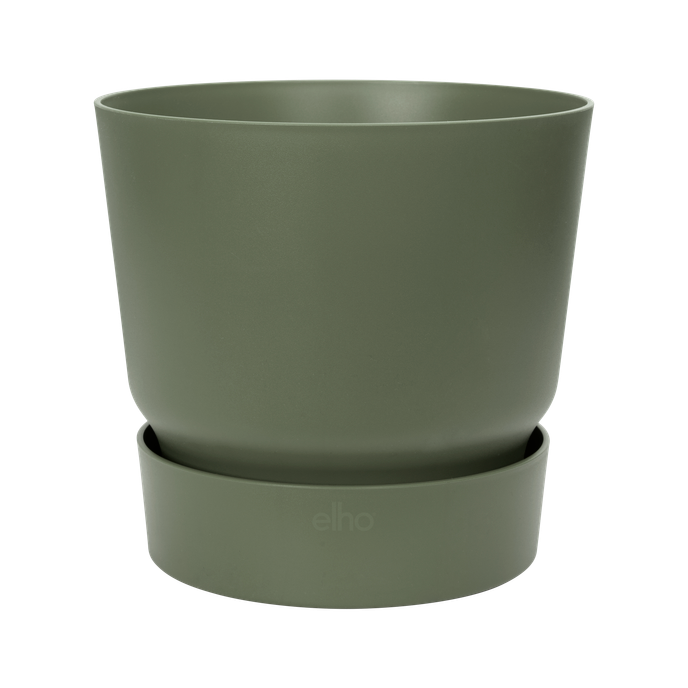 greenville round 25cm leaf green